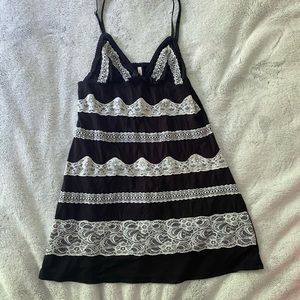 Victoria’s Secret lace embellished “sexy little things” slip dress